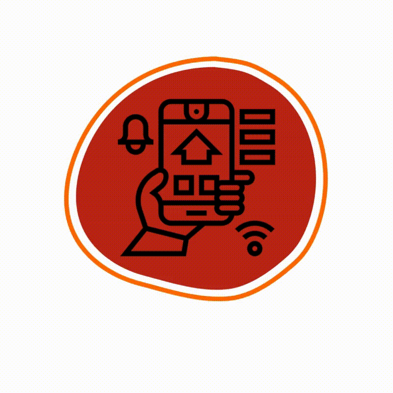 Icona connessione mobile